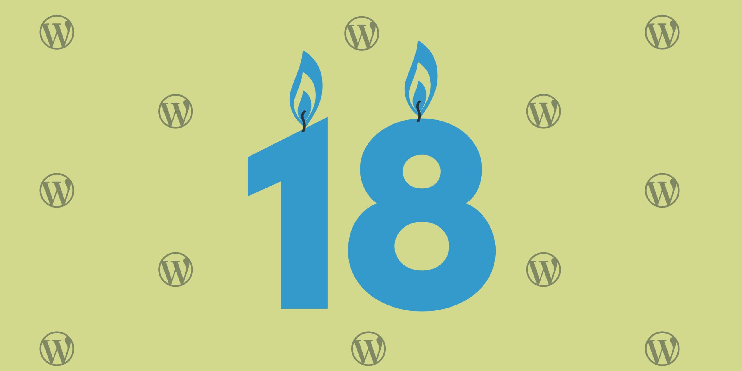 WordPress birthday 18